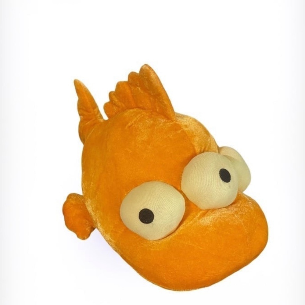 The Simpsons Blinky 3 Eyed Fish 15" Plush Universal Studios Souvenir